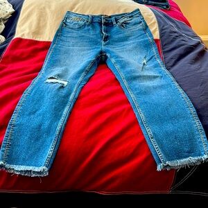 Judy Blue boyfriend fit distressed jeans 31